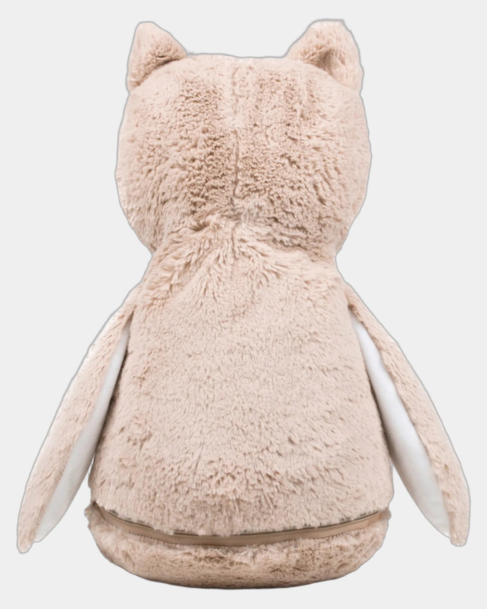 Kuscheltier Eule mit Reißverschluss 40 cm zum Personalisieren - 3