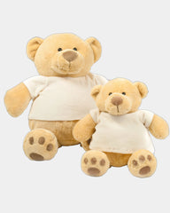 Kuscheltier Bär Honey mit Samt-T-Shirt zum Personalisieren - 4