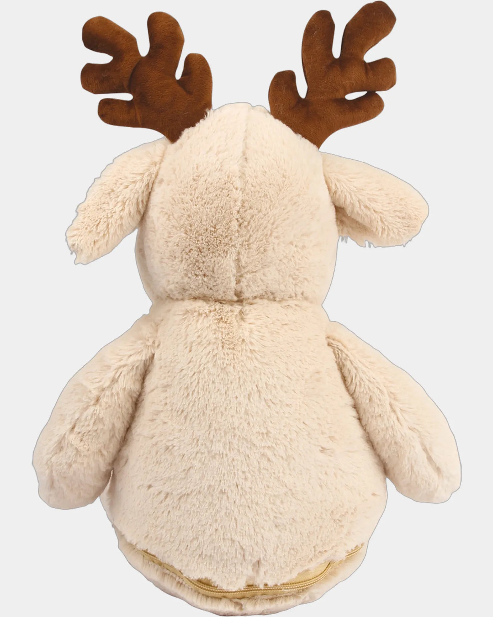 Kuscheltier Rentier mit Reißverschluss 46 cm zum Personalisieren - 3