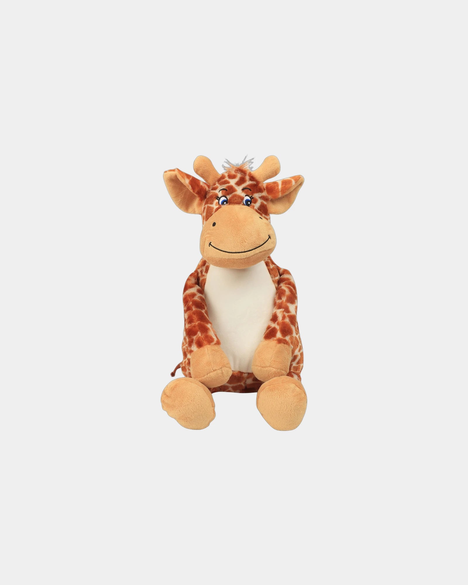 Kuschelgiraffe Polyester zum Personalisieren - Braun