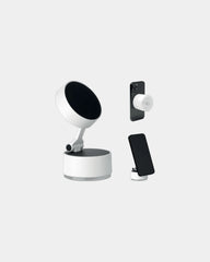 Handy-Halterung magnetisch ABS Magphone zum Personalisieren - Weiß