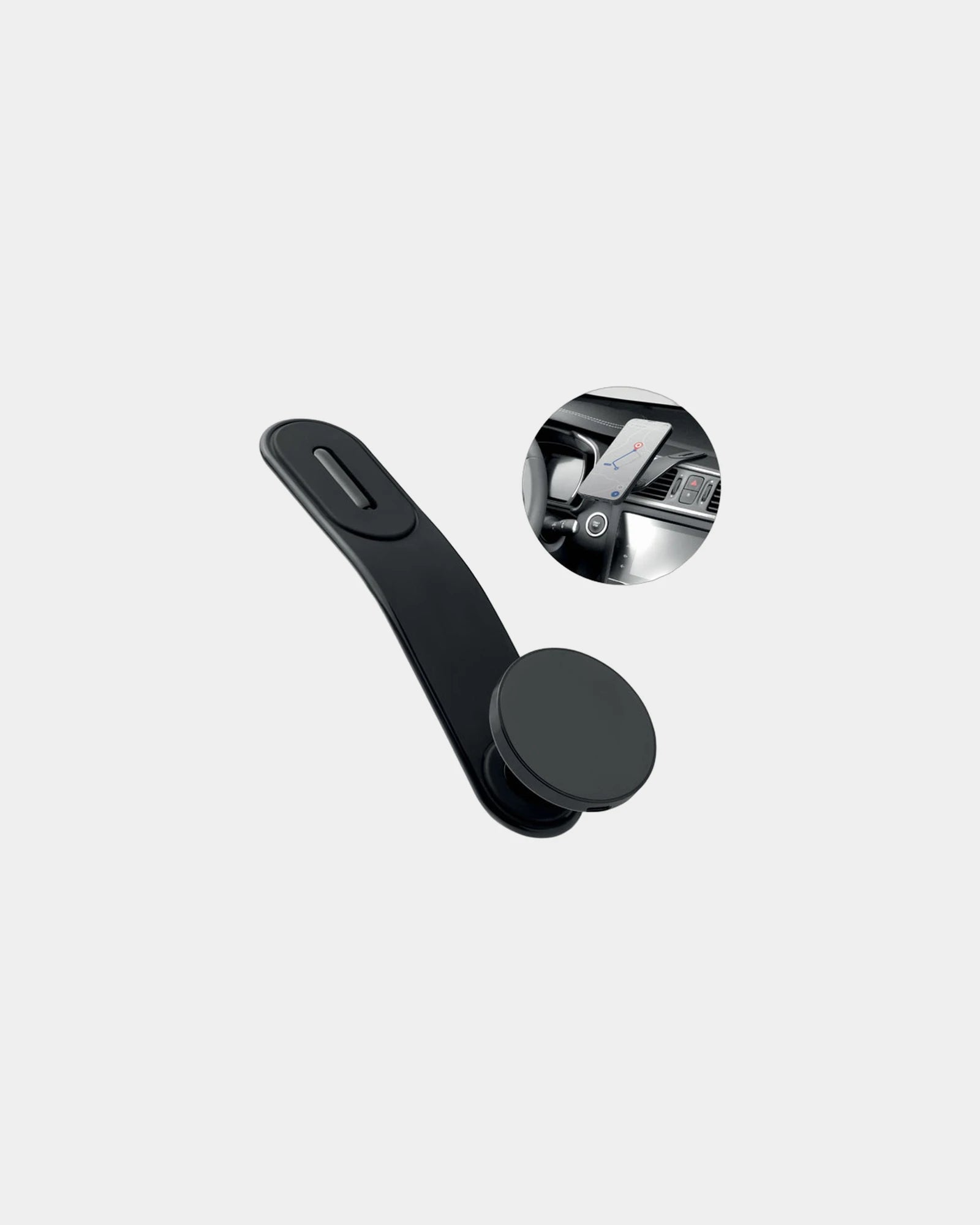 Kabelloses Ladegerät magnetisch 15W Auto zum Personalisieren - Schwarz