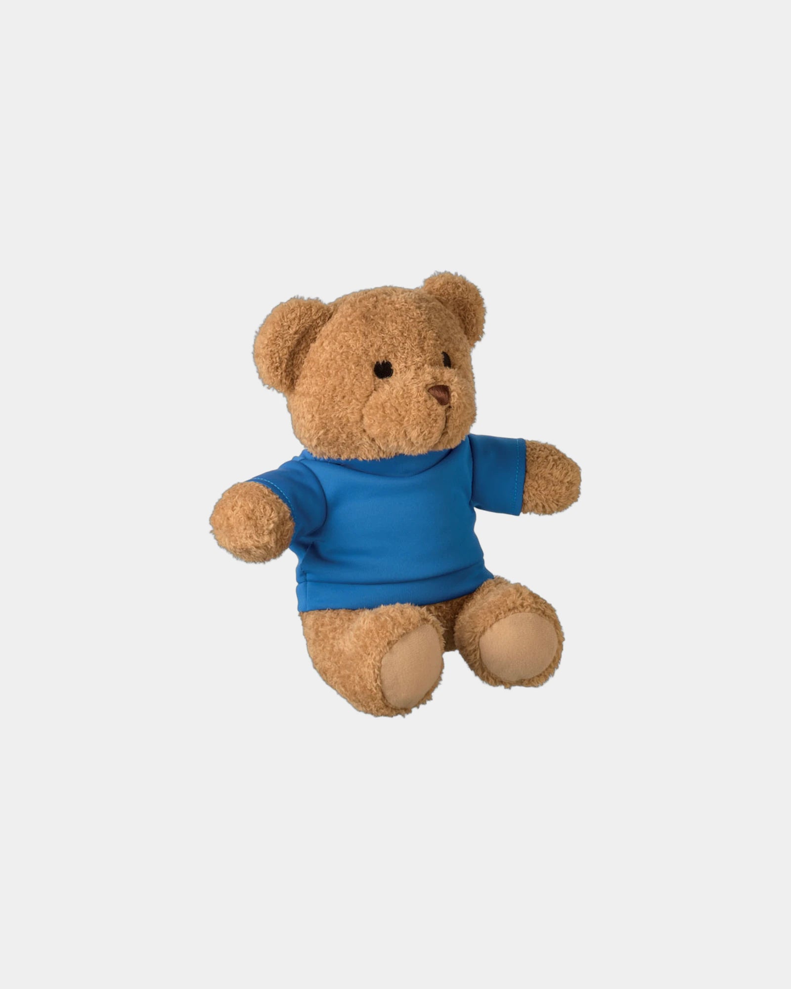 Plüschbär mit T-Shirt 23 cm zum Personalisieren - Blau