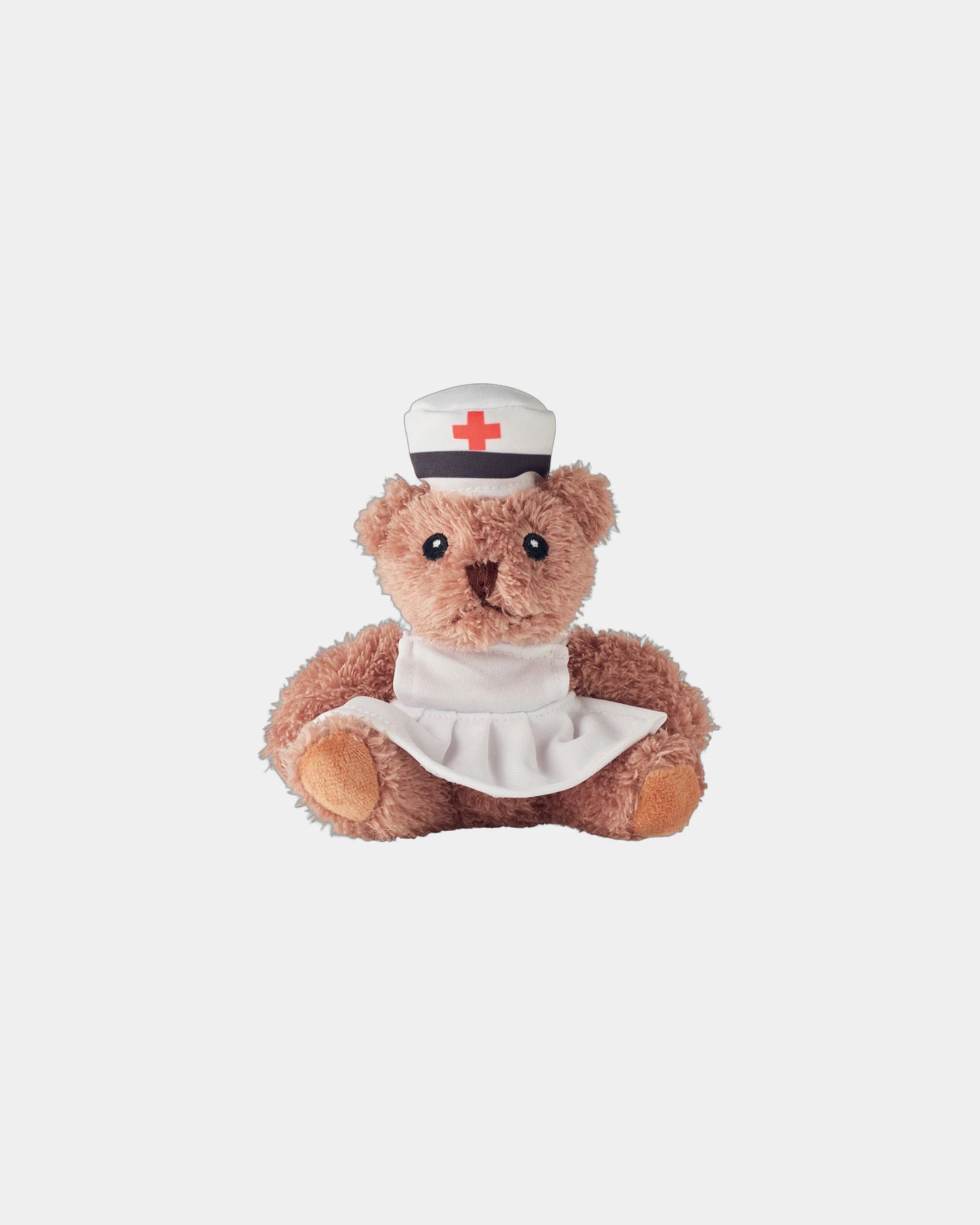 Kuscheltier Krankenschwester Polyester zum Personalisieren - Weiß
