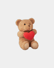 Plüschbär Polyester 23 cm mit Herz zum Personalisieren - 1