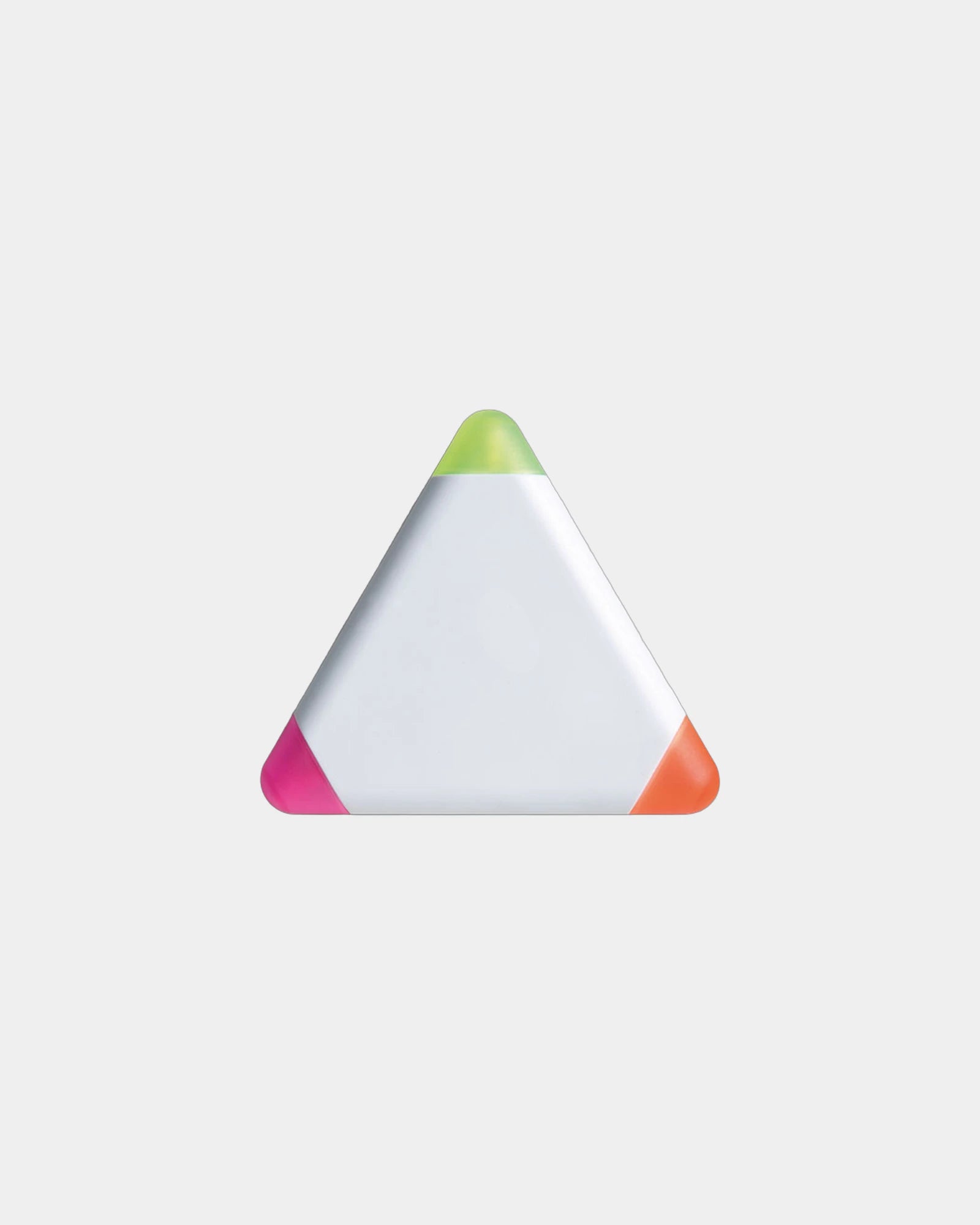 Textmarker Triangulo 3 Farben zum Personalisieren - Weiß