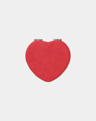 Taschenspiegel Herzform PU magnetisch zum Personalisieren - 2