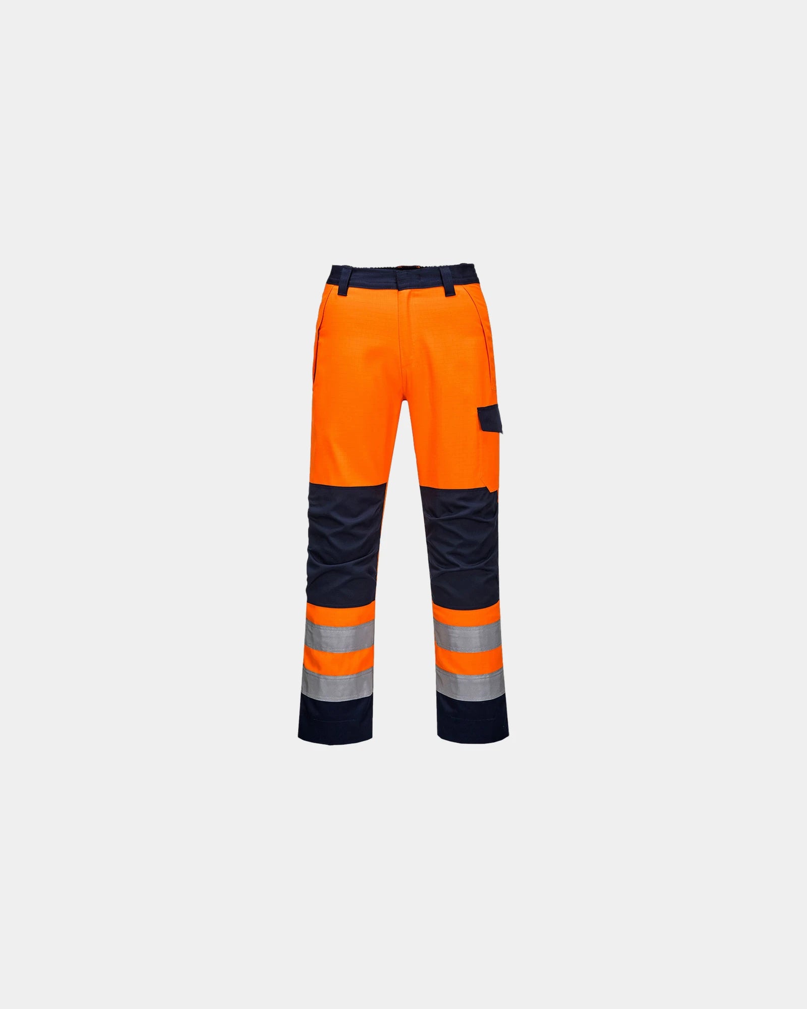 Pantalon Orange/Navy zum Personalisieren - Orange