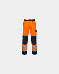 Pantalon Orange/Navy zum Personalisieren - Orange