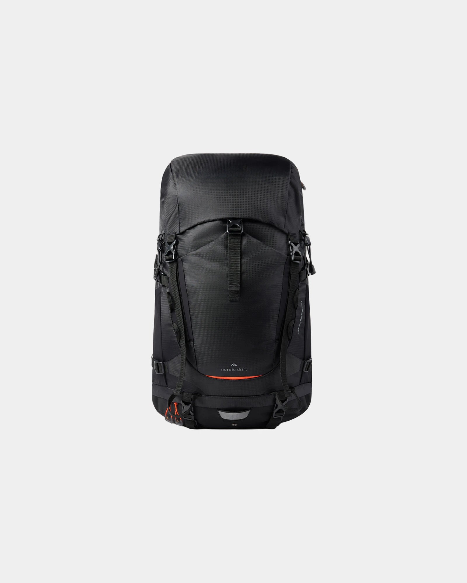 Rucksack 33L recycelt Nordic Drift Trail zum Personalisieren - Schwarz