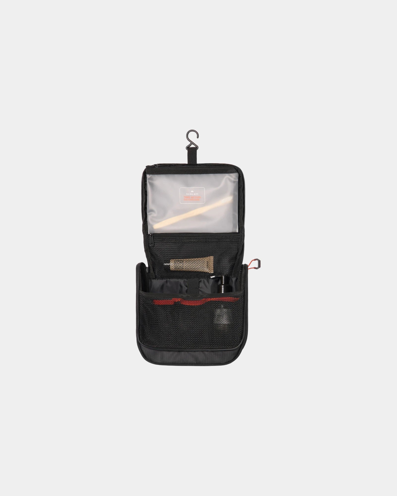 Toilettentasche recycelt Nordic Drift 3L zum Personalisieren - 6