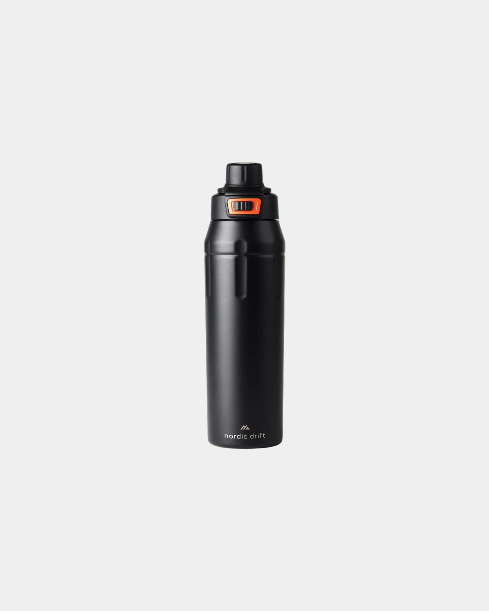 Isolierflasche Edelstahl Nordic Drift Trail zum Personalisieren - Schwarz