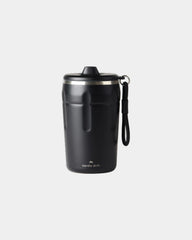 Isolierflasche Edelstahl Nordic Drift 350ml zum Personalisieren - Schwarz