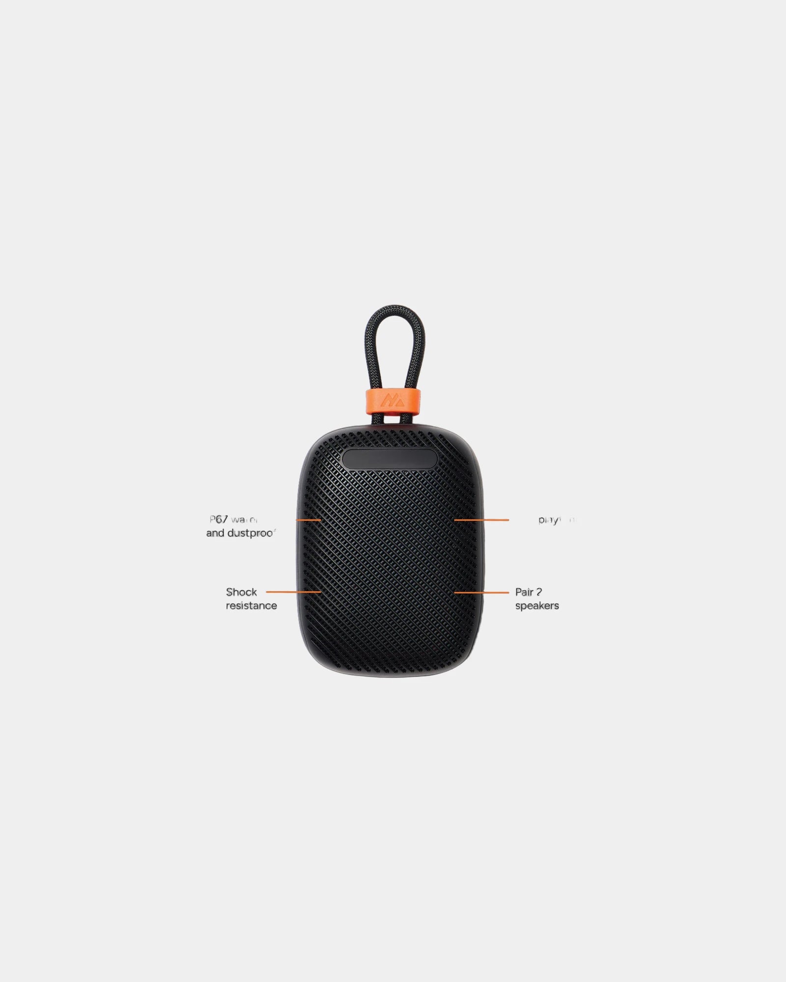 Lautsprecher 5W IP67 Titan zum Personalisieren - 1