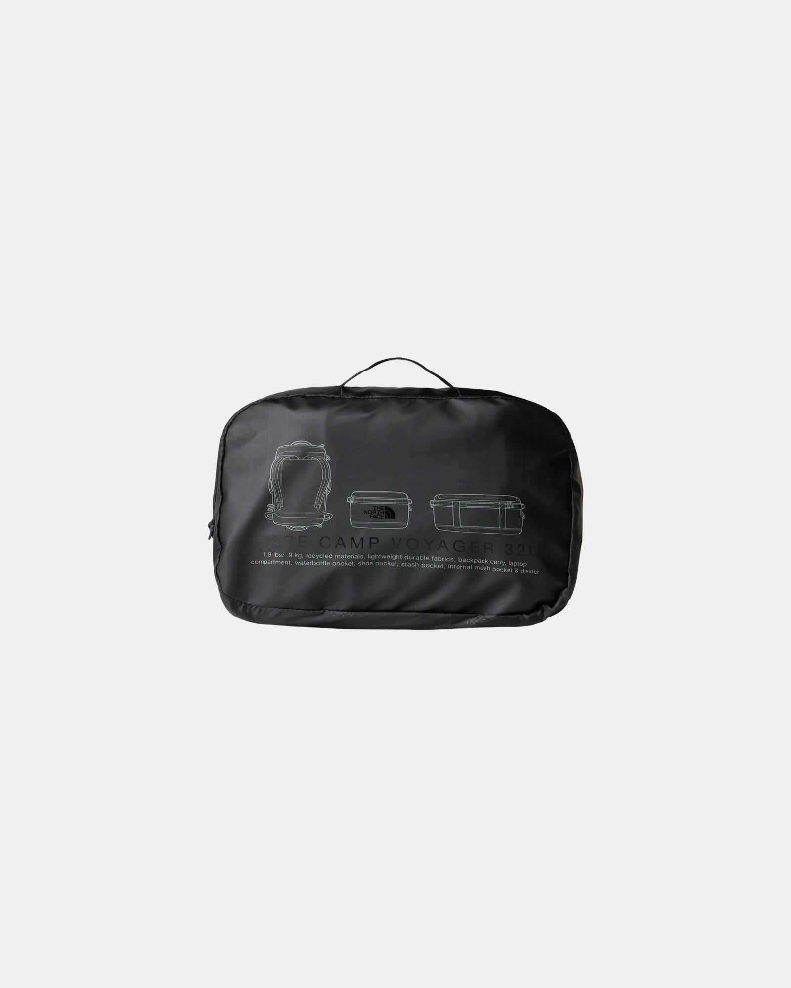 Reisetasche recycelt The North Face Base Camp 32L zum Personalisieren - 19