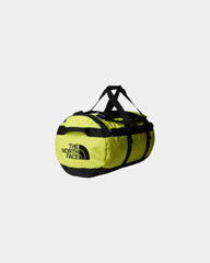 Reisetasche Base Camp 71L The North Face zum Personalisieren - Schwefelquellgrün-Tnf Schwarz