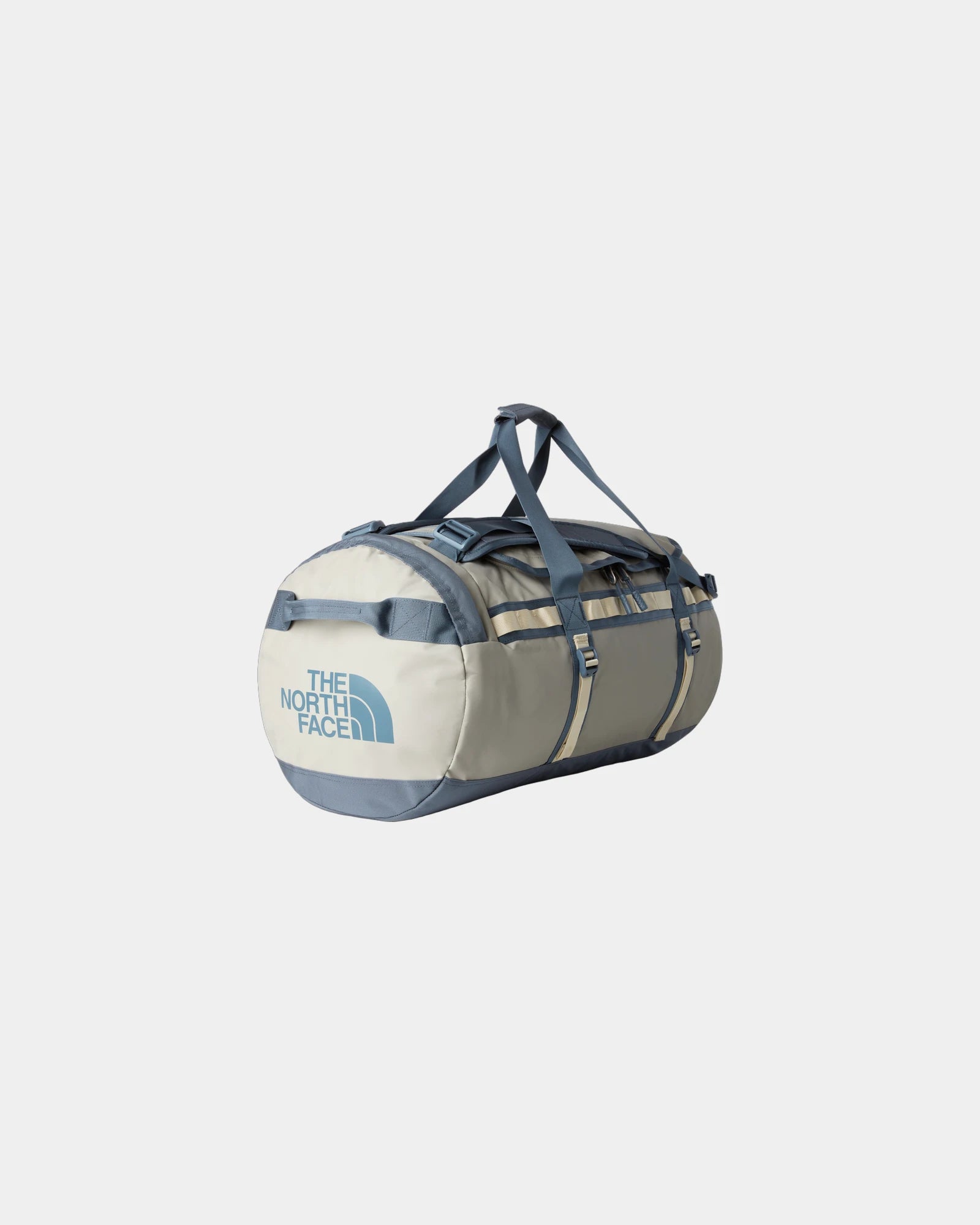 Reisetasche Base Camp 71L The North Face zum Personalisieren - Steinplatte-Granite Grau-Wüstenstein