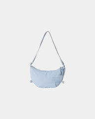 Umhängetasche aus recyceltem Nylon zum Personalisieren - Frostgrau