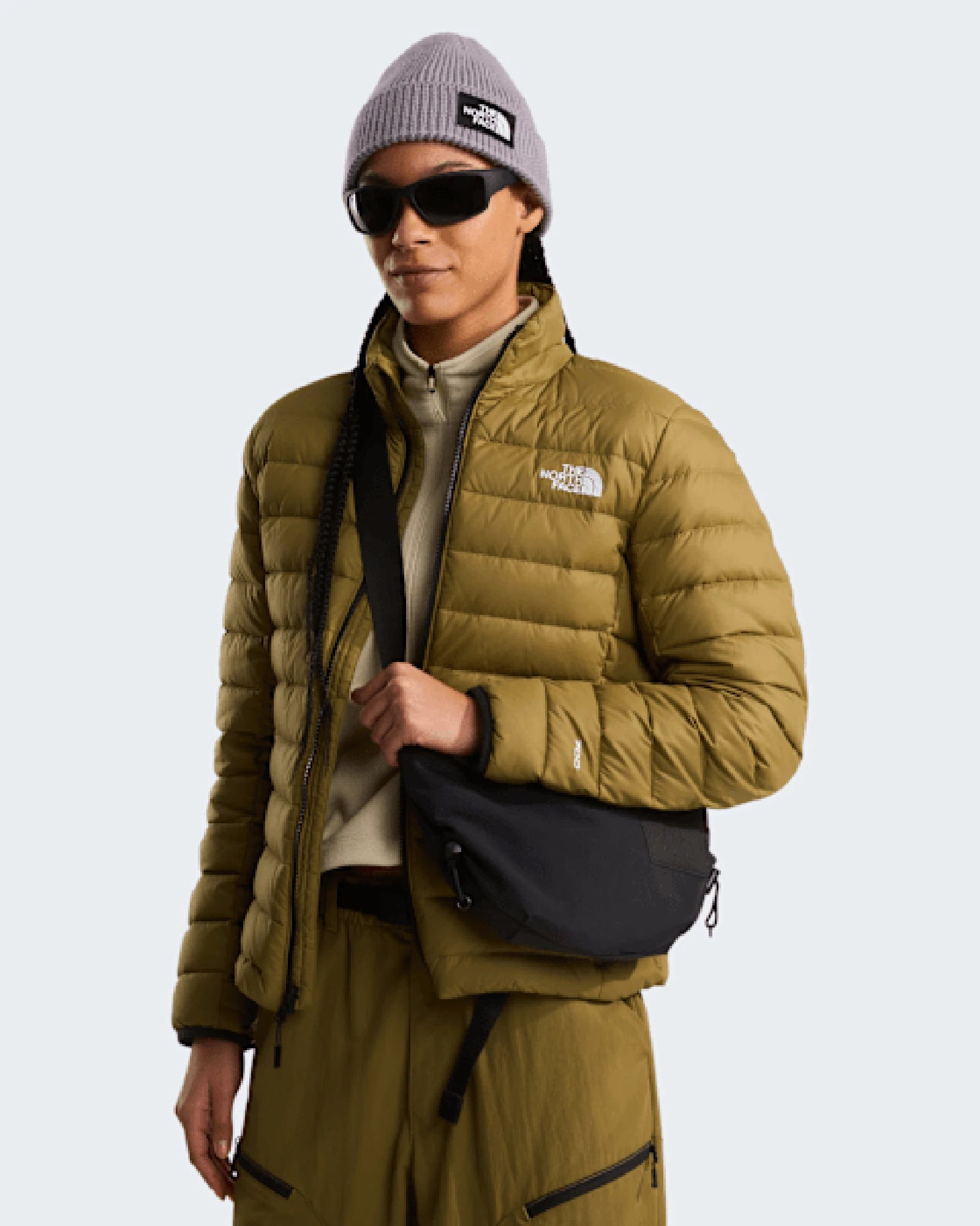 Umhängetasche aus recyceltem Nylon zum Personalisieren - 4