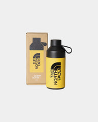 Trinkflasche Edelstahl 0,65L The North Face X Ocean Bottle zum Personalisieren - Summit Gold-Tnf Schwarz