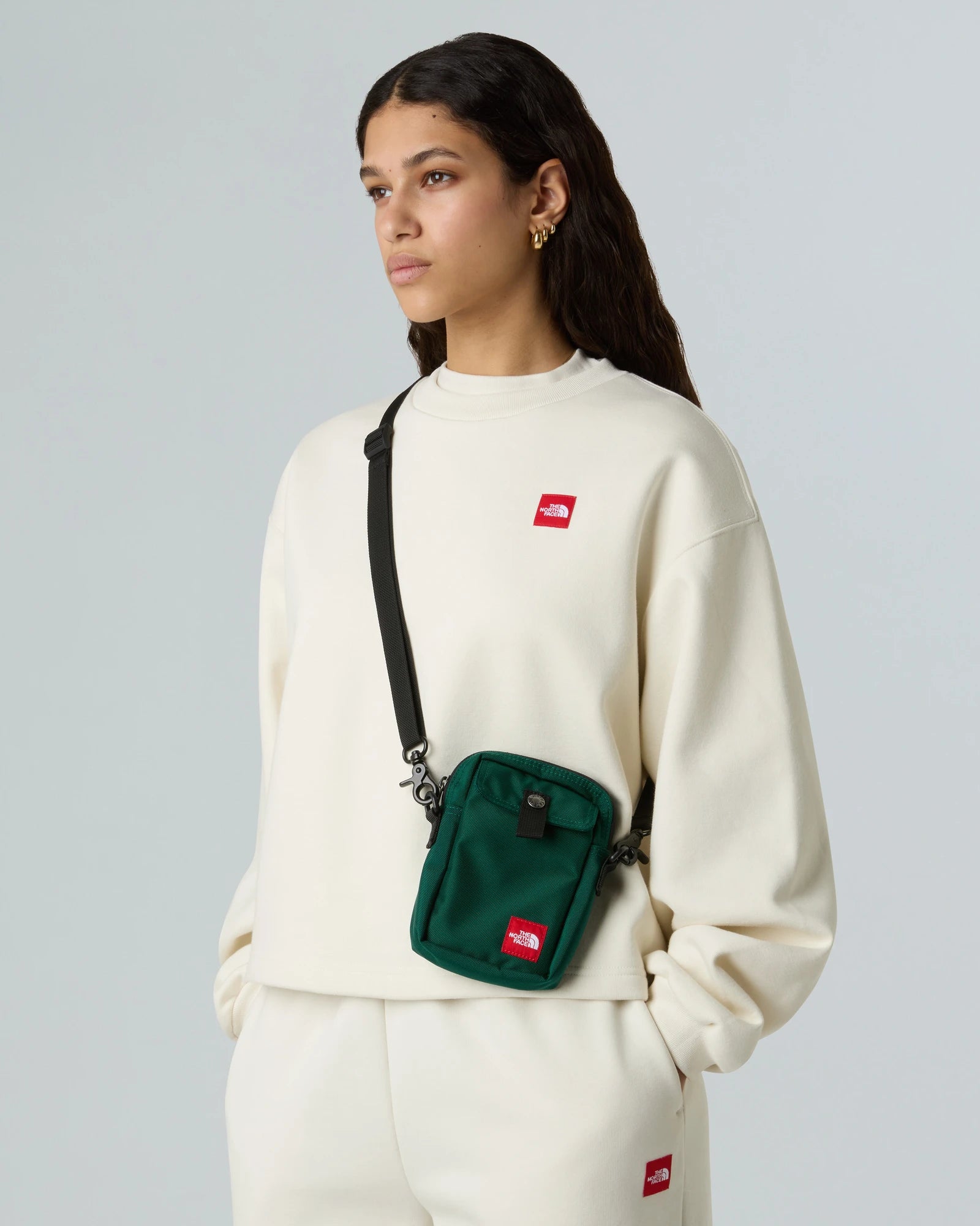 Kleinertasche 100% recycelt The North Face Red Box zum Personalisieren - 8