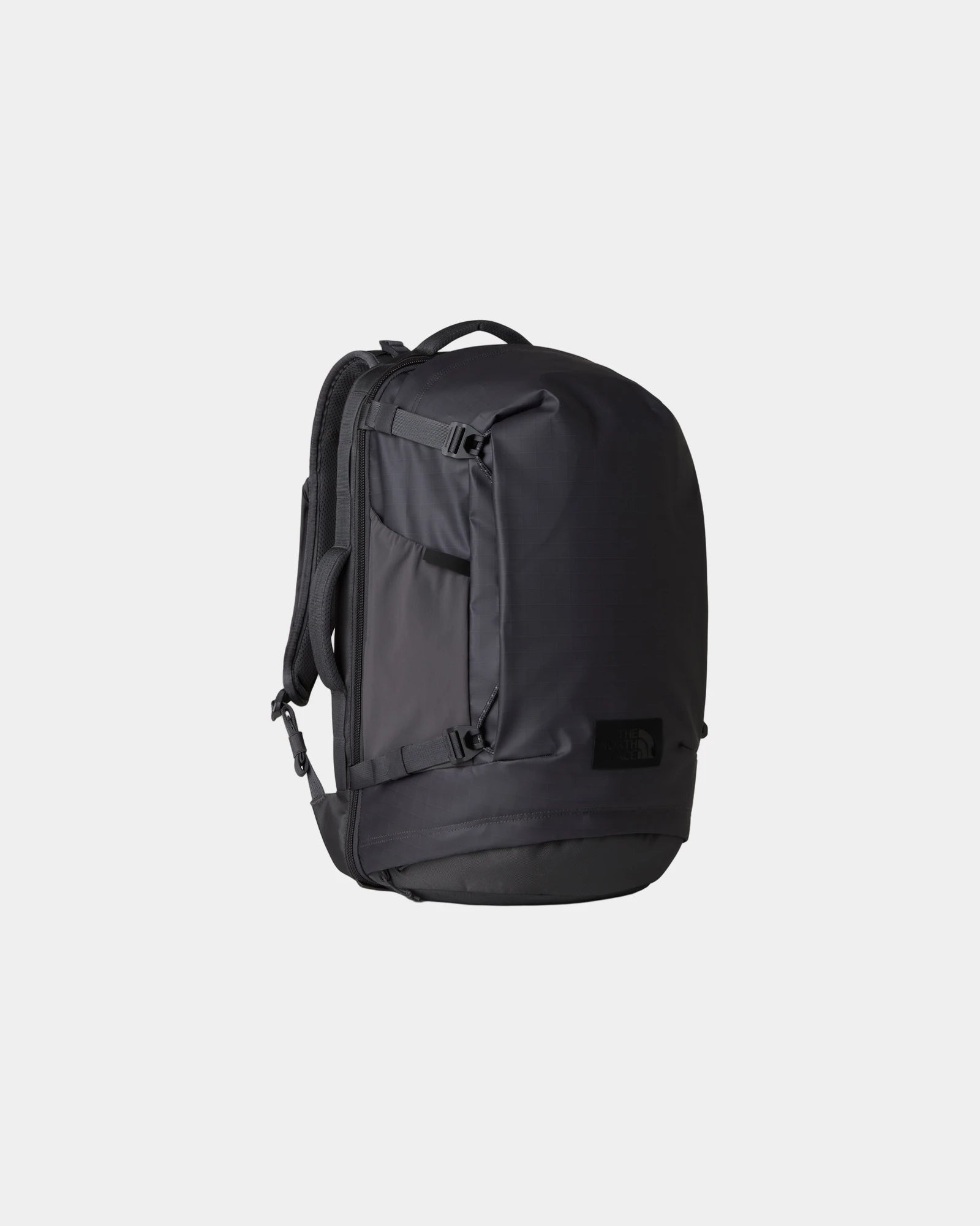 Reiserucksack RPET The North Face Voyager Pro zum Personalisieren - Anthrazitgrau-Tnf Schwarz