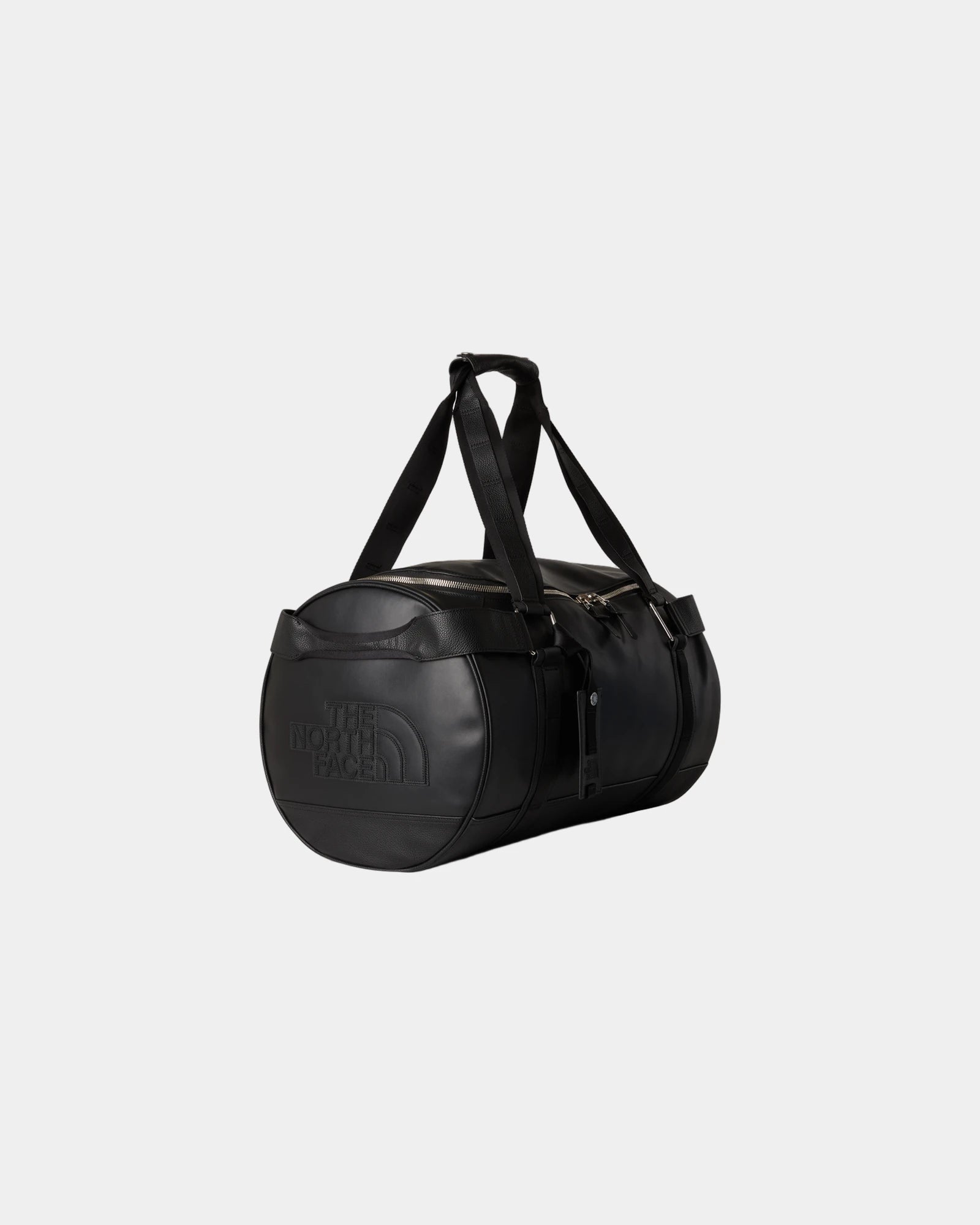 Reisetasche Leder Base Camp The North Face zum Personalisieren - Tnf Schwarz