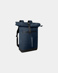 Rucksack 20L wasserdicht recycelt NARVIK zum Personalisieren - Marineblau