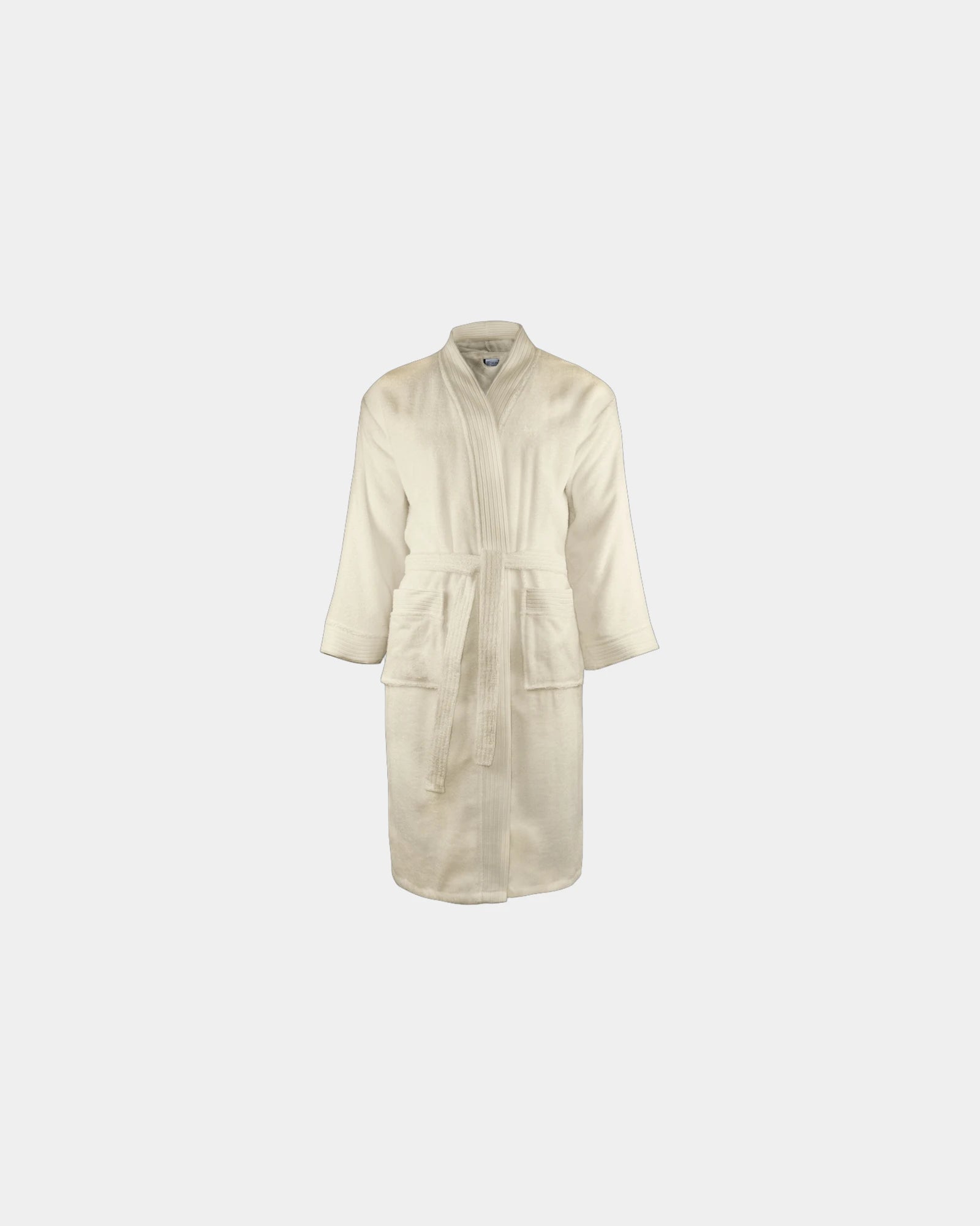 Bademantel Baumwolle 340 g/m² Classic zum Personalisieren - Elfenbein Creme
