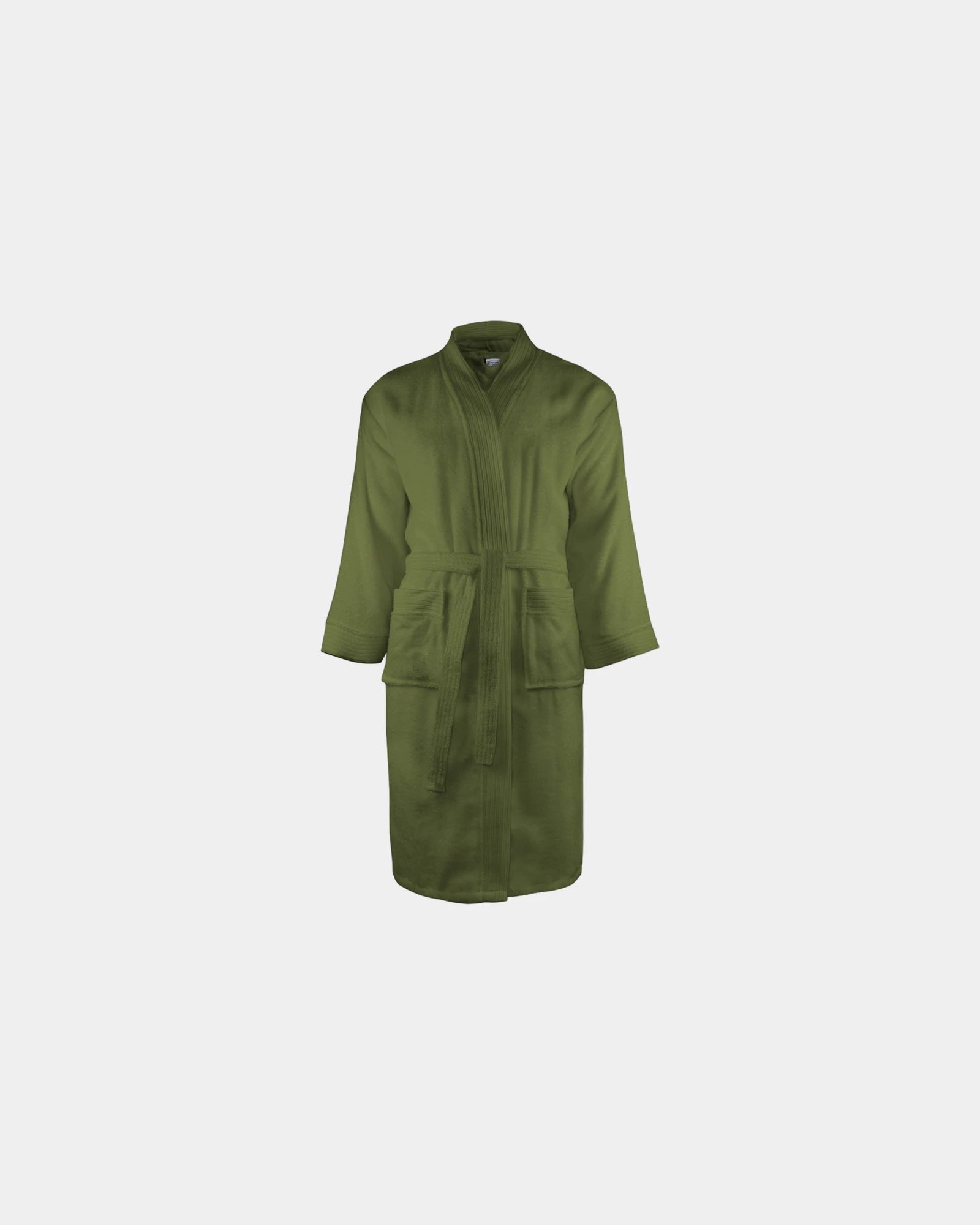 Bademantel Baumwolle 340 g/m² Classic zum Personalisieren - Olive