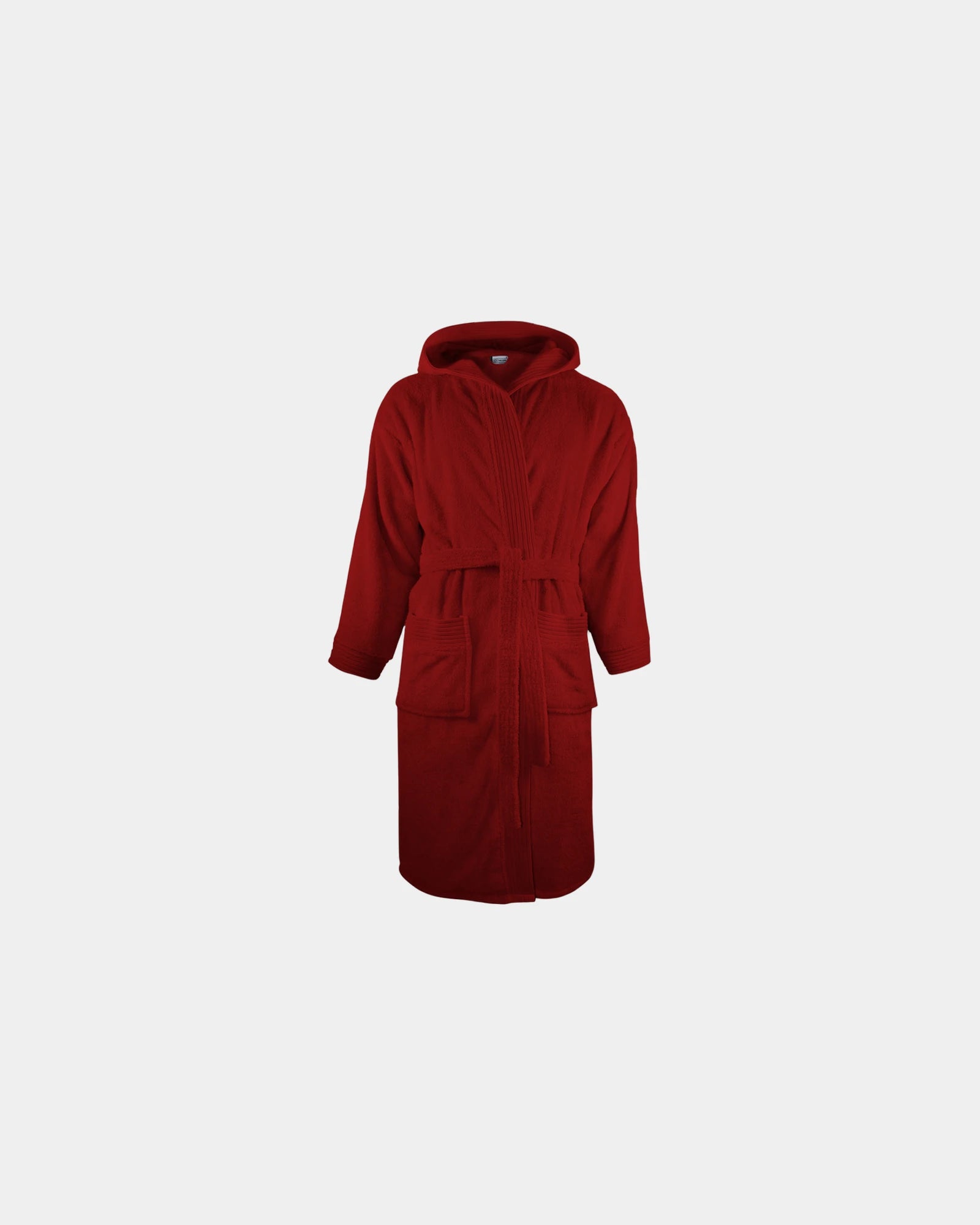 Bademantel mit Kapuze Frottee 420 g/m² zum Personalisieren - Bordeaux