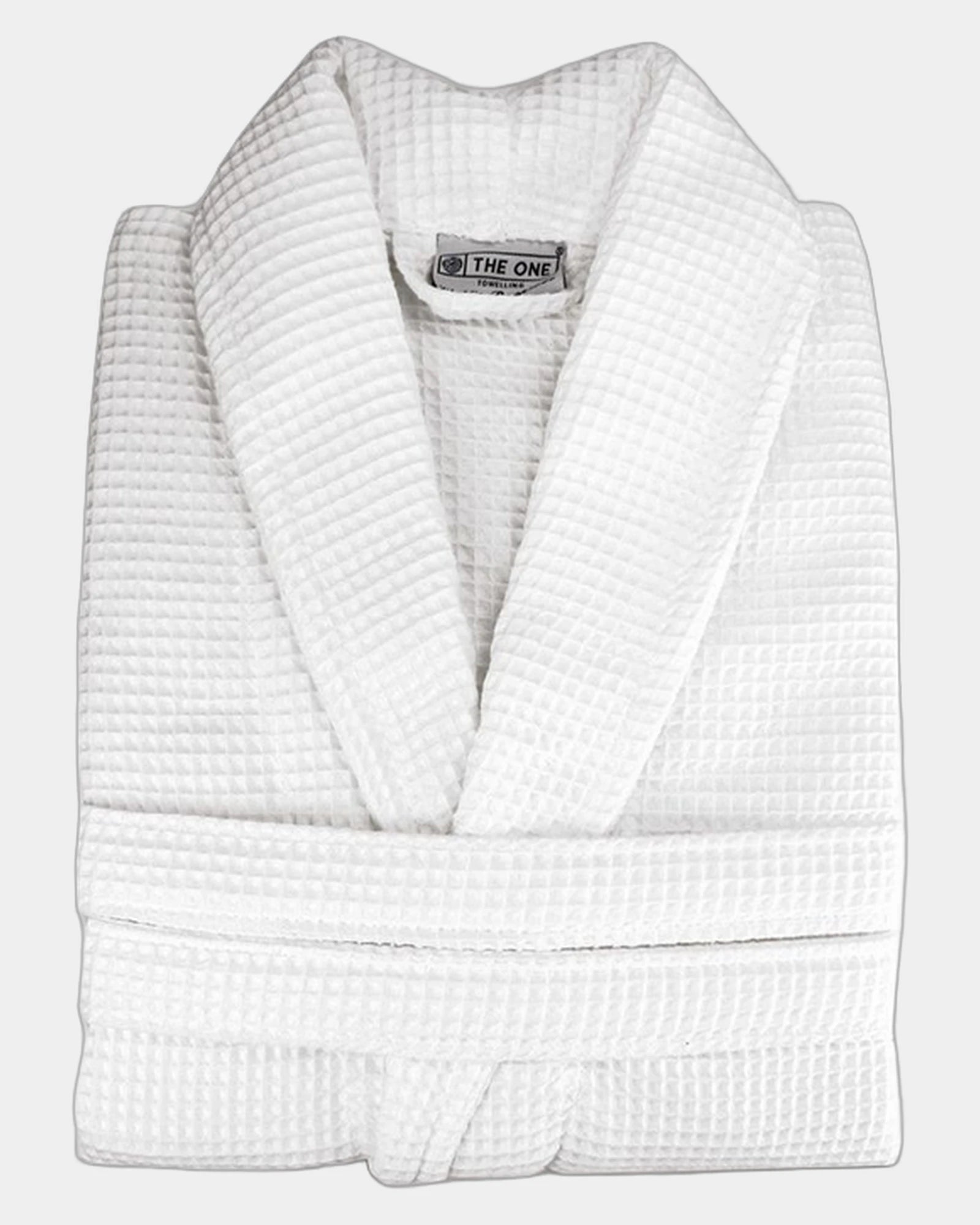 Bademantel Waffel Baumwolle 230 g/m² zum Personalisieren - 2