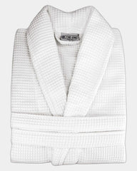 Bademantel Waffel Baumwolle 230 g/m² zum Personalisieren - 2