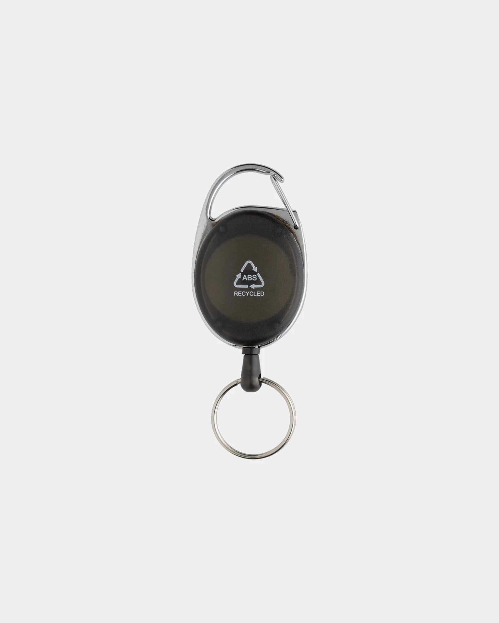 Schlüsselanhänger aus recyceltem ABS mit Clip zum Personalisieren - 2