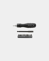 Schraubendreher Gear X mit hochwertigen Stahlbits zum Personalisieren - Schwarz