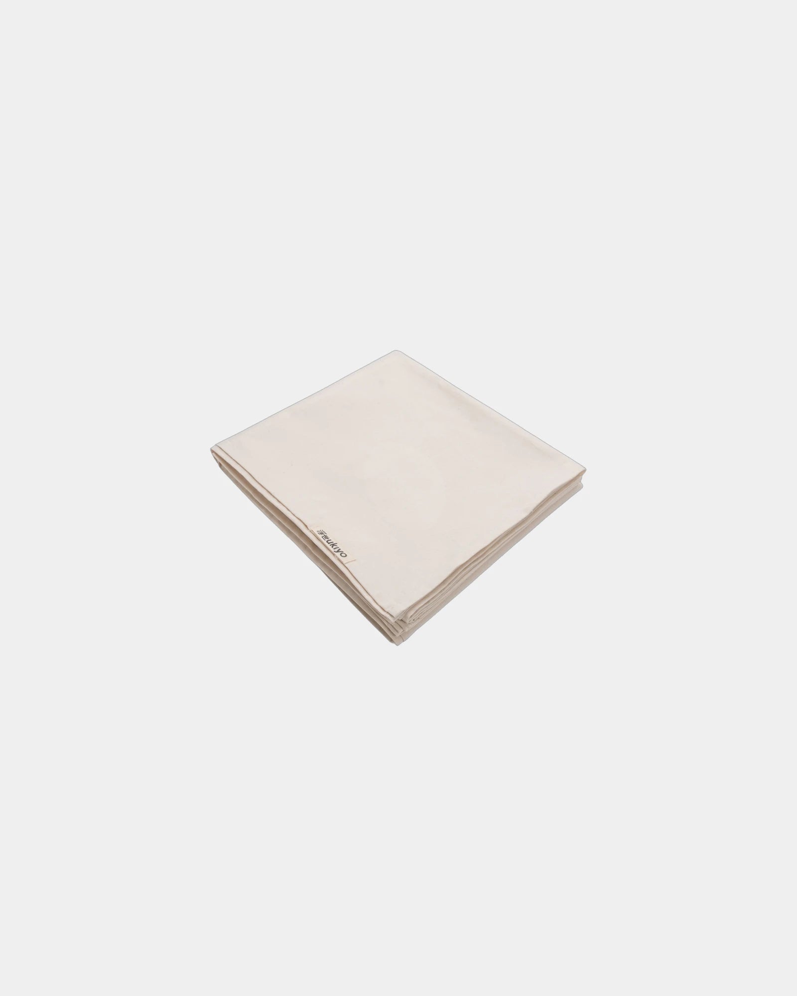 Tischdecke recycelt Ukiyo 250x140cm zum Personalisieren - Gebrochenes Weiß