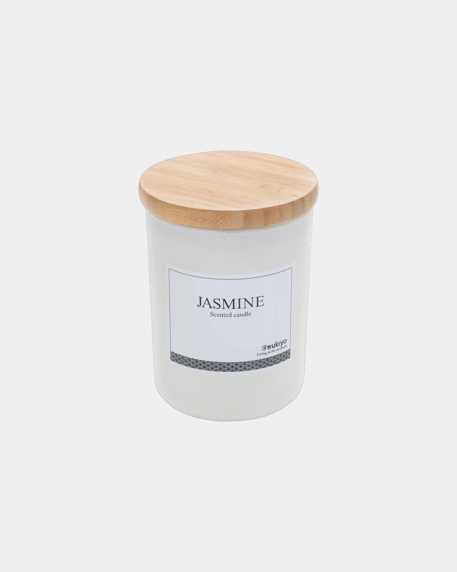 Duftkerze Glas mit Bambusdeckel Ukiyo zum Personalisieren - 11