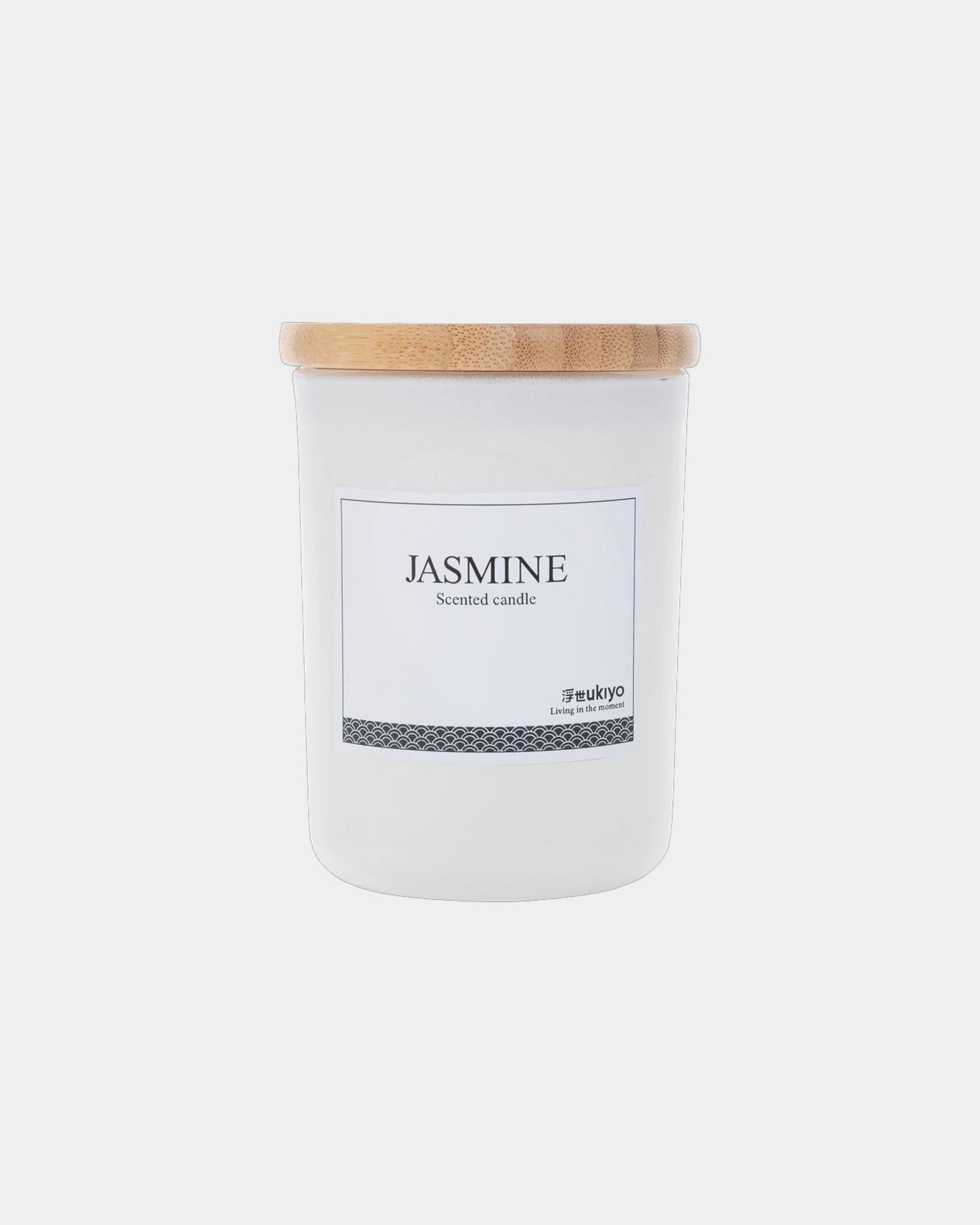Duftkerze Glas mit Bambusdeckel Ukiyo zum Personalisieren - 12