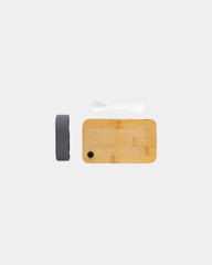 Lunchbox RPET 0,7L mit Bambusdeckel zum Personalisieren