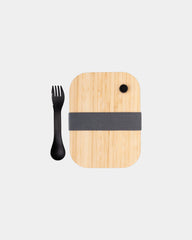 Lunchbox Glas mit Bambusdeckel zum Personalisieren - 3