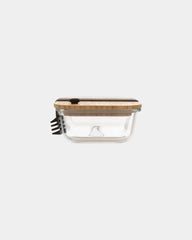 Lunchbox Glas mit Bambusdeckel zum Personalisieren - 5