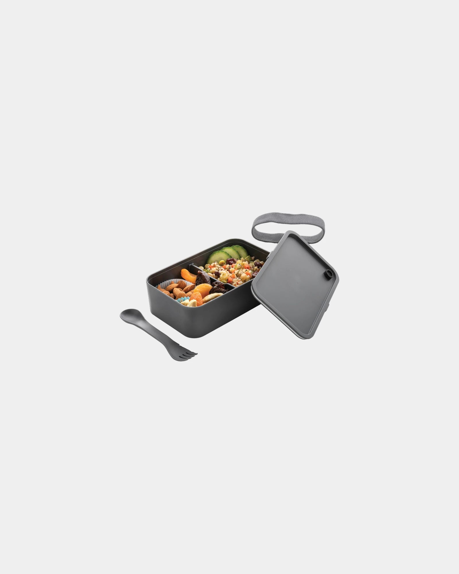 Lunchbox PP 0,8L antrazit oder weiß zum Personalisieren - 1