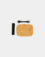 Lunchbox Edelstahl Bambusdeckel zum Personalisieren - 4