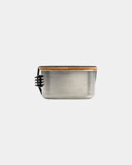Lunchbox Edelstahl Bambusdeckel zum Personalisieren - 6