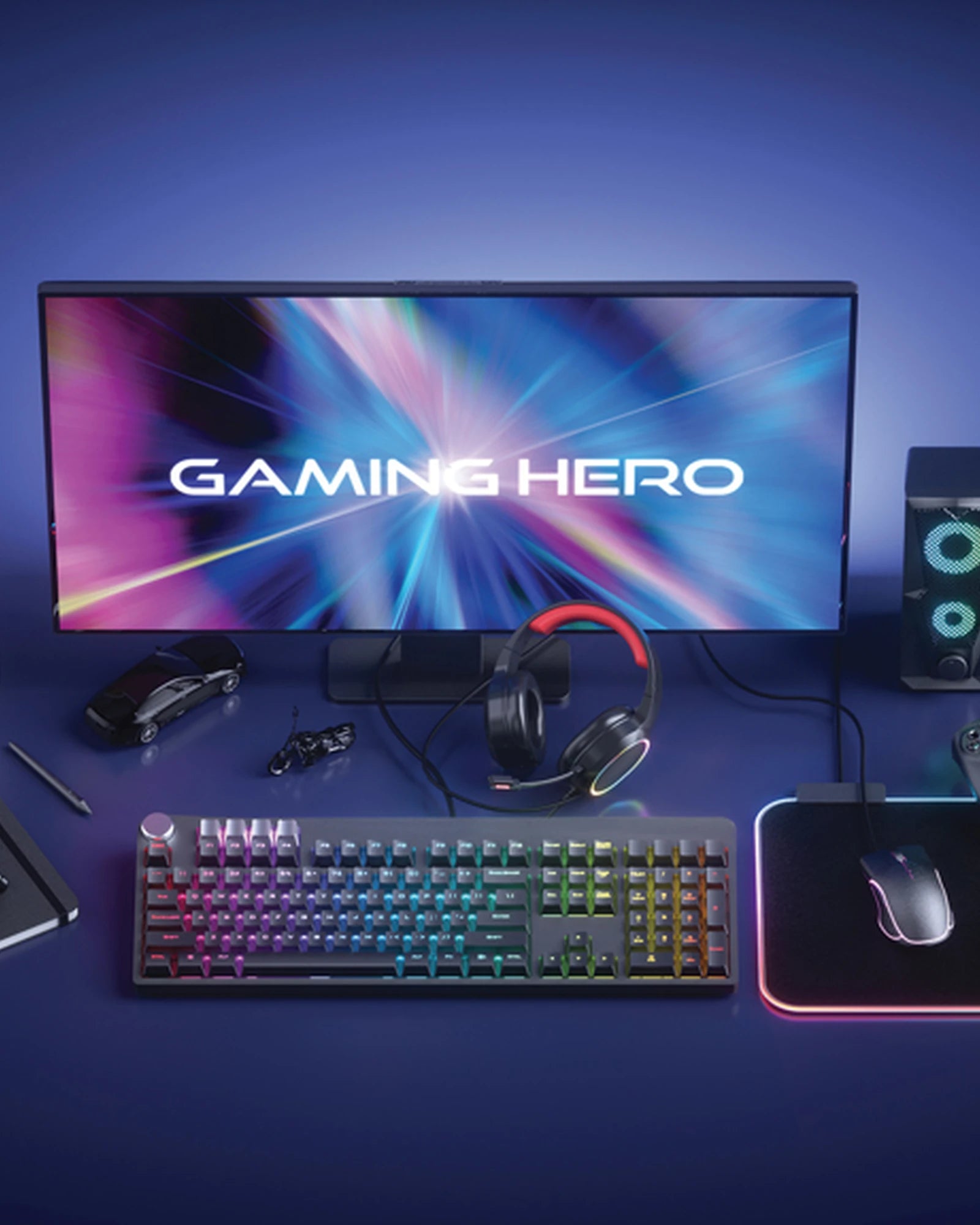 Gaming Maus RGB ergonomisch 7200 DPI zum Personalisieren - 1