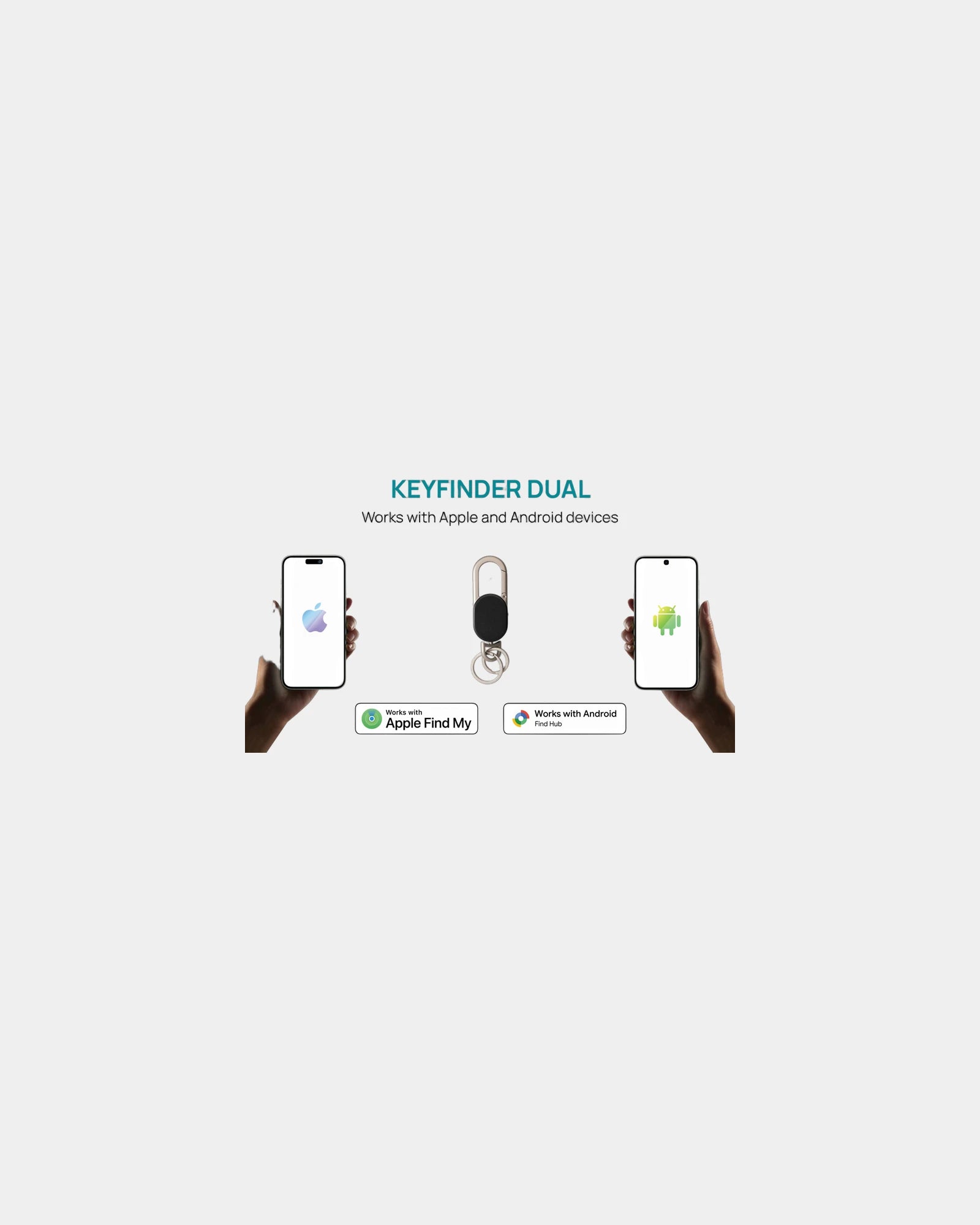 Schlüsselanhänger mit Geolokalisierung Keyfinder Dual zum Personalisieren - 4
