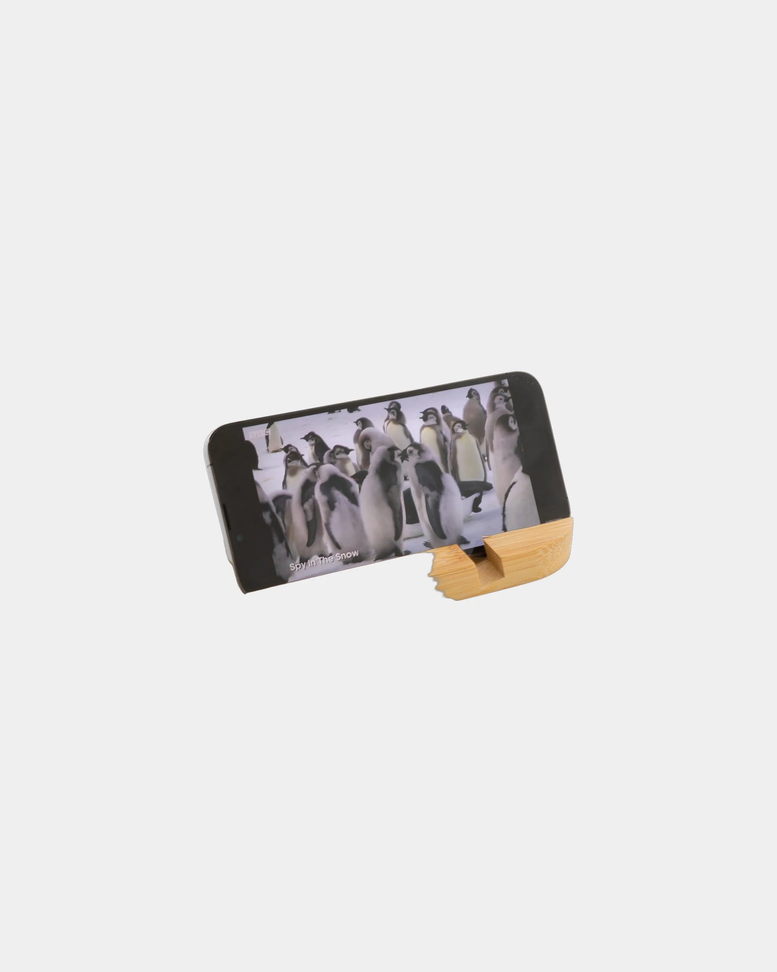 Handy- und Tablet-Ständer Bambus zum Personalisieren - 2