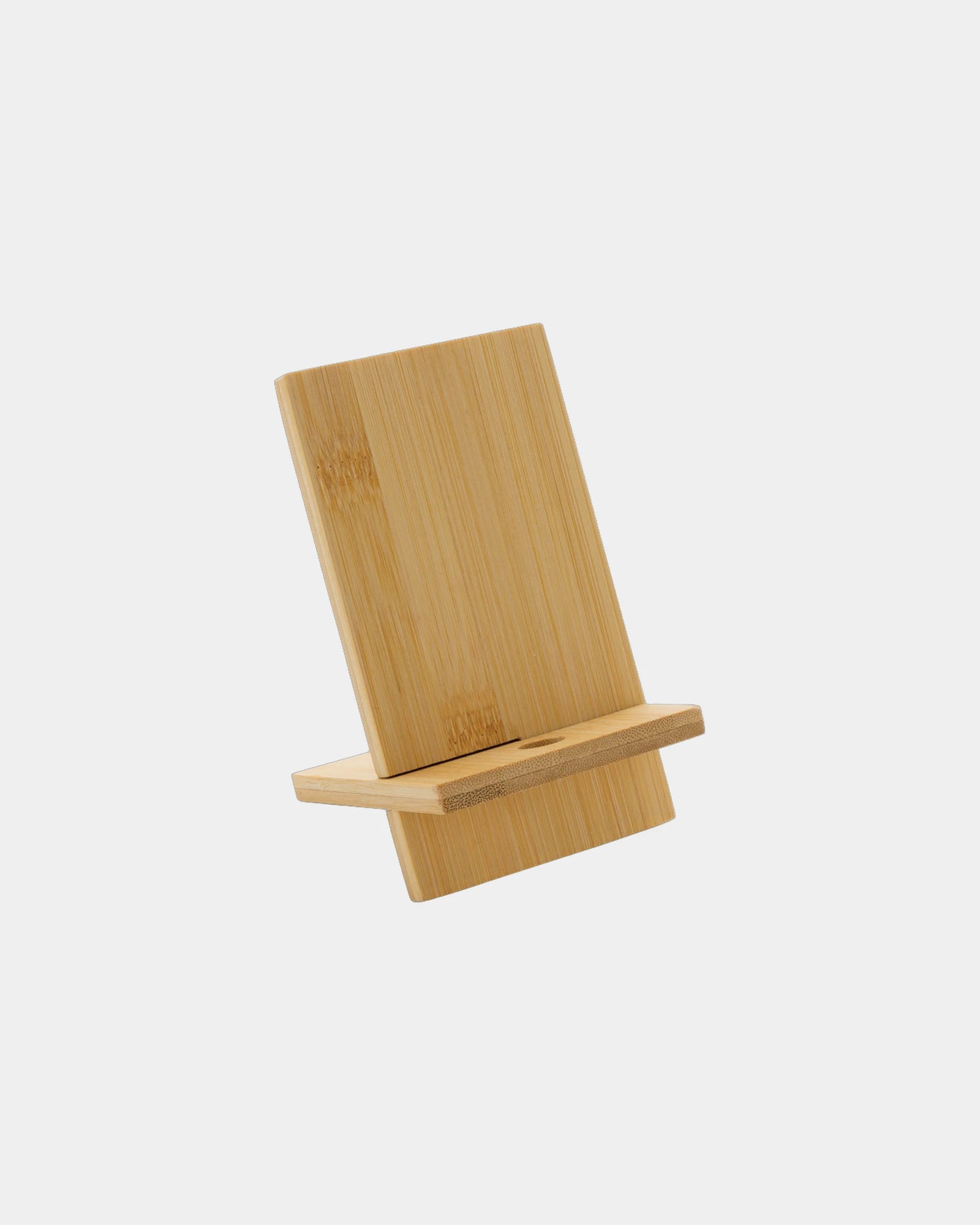 Handyhalterung FSC® Bambus zum Personalisieren - Braun