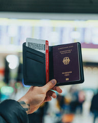 Porte-Passeport Polyester Recycelt Travelfinder zum Personalisieren - 9