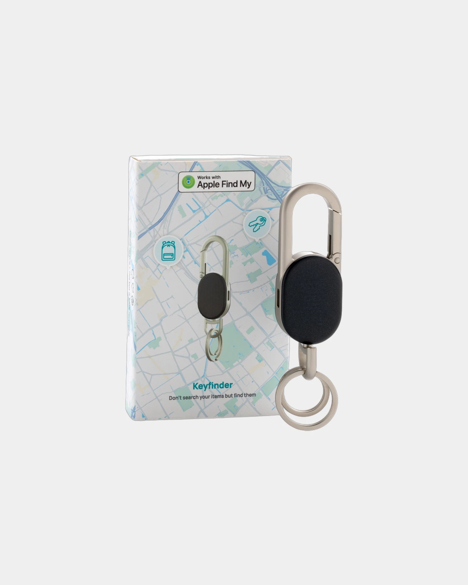 Schlüsselanhänger mit Geolokalisierung USB-C zum Personalisieren - 2